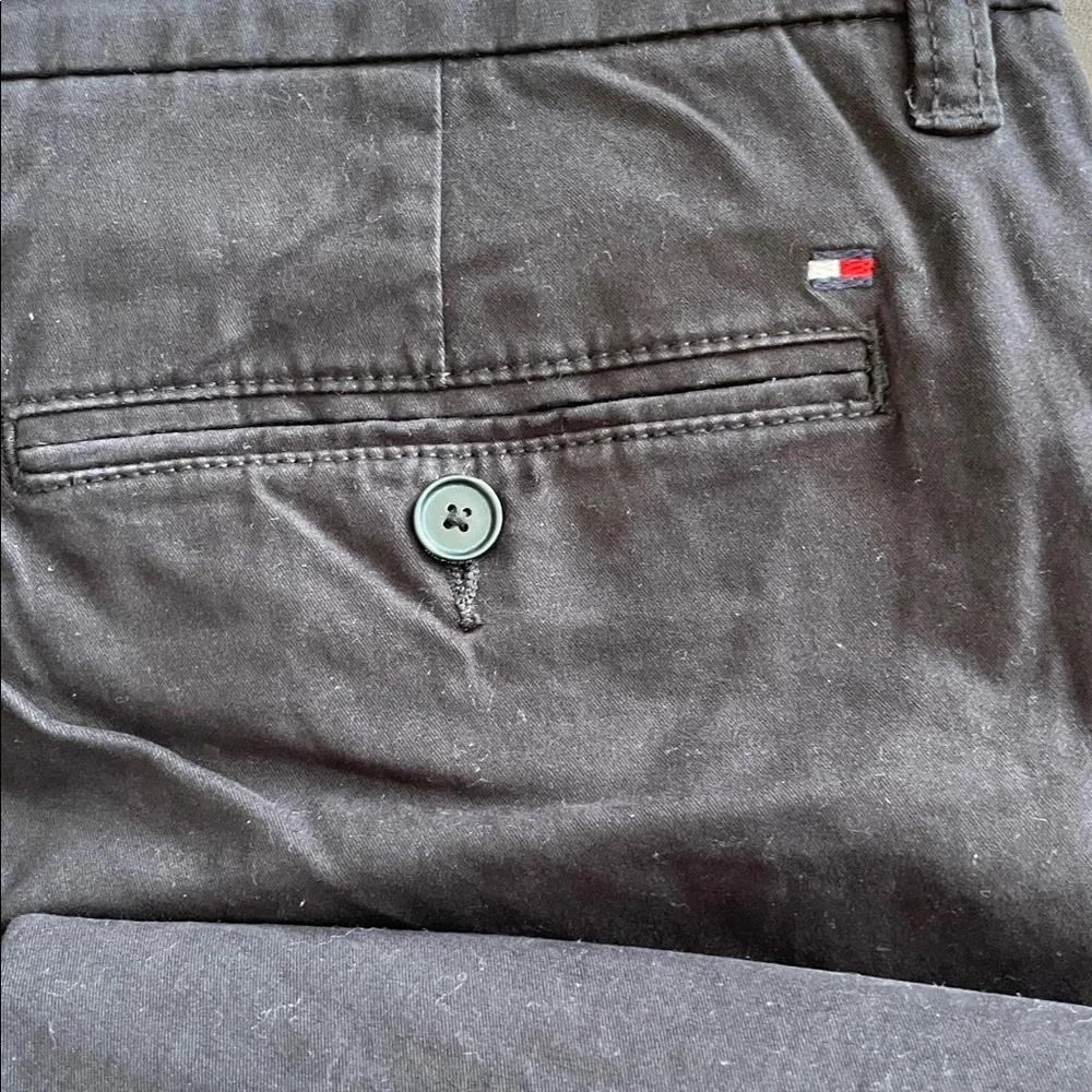 Tommy Hilfiger Men's Dark Gray Chinos